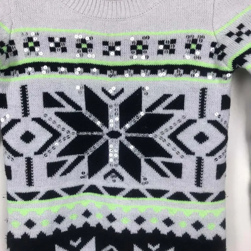 Justice girls sweater‎ dress size 12